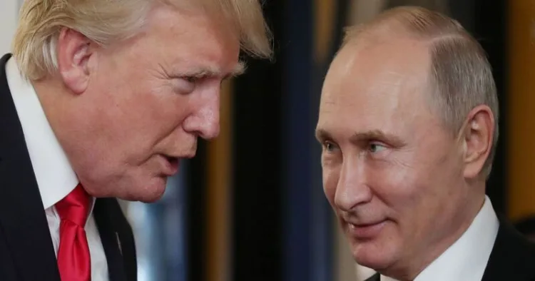 US President Donald Trump and Russian President Vladimir Putin