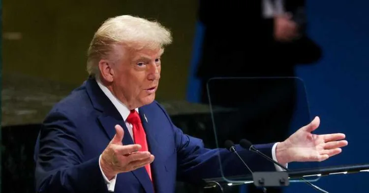 US President Donald Trump