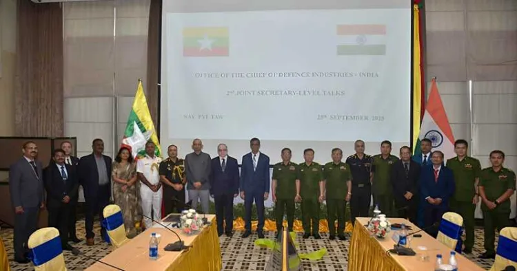 The dialogue highlights deepening defence ties and India’s commitment to supporting Myanmar’s development and regional cooperation