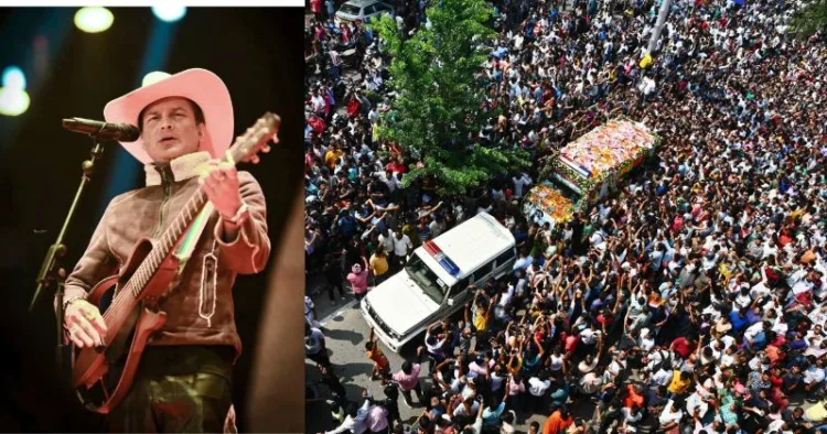 Mortal remains of legend Zubeen Garg merged in 'Panch Mahabhoot’