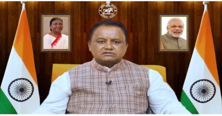 Odisha Chief Minister Mohan Charan Majhi