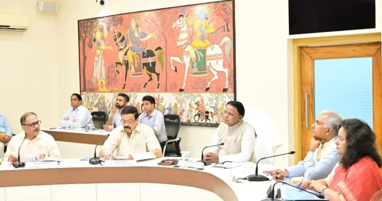 Odisha CM Mohan Majhi reviews preparedness for Cyclone Montha