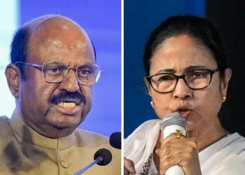 Governor C.V. Ananda Bose and CM Mamata Banerjee