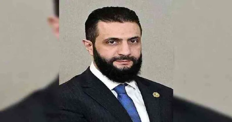 Interim President of Syria Ahmad al-Shaara(File Photo)