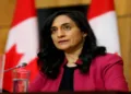 Foreign Minister of Canada Anita Anand