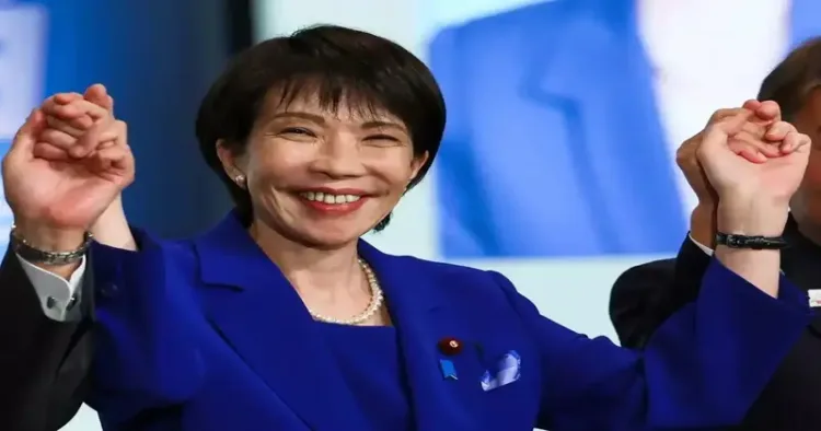 Sanae Takaichi, leader of the LDF party of Japan