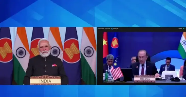 Prime Minister Narendra Modi addresses ASEAN Summit