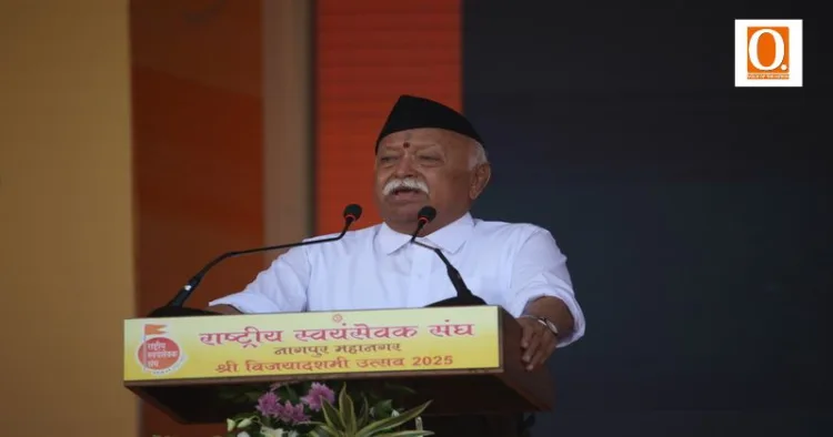 RSS Sarsanghchalak Dr Mohan Bhagwat