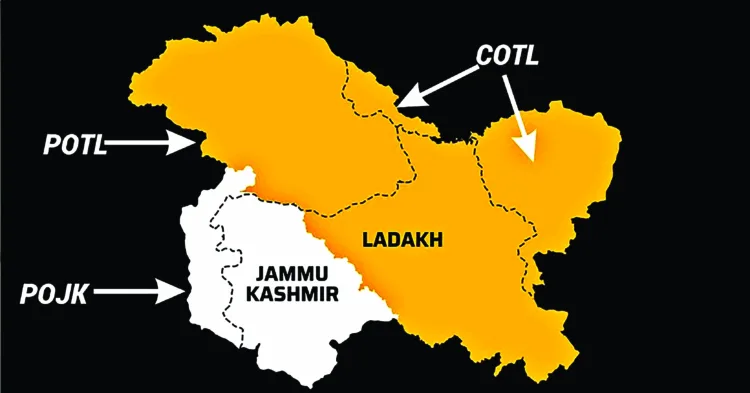 During its invasion on the erstwhile state of Jammu and Kashmir in 1947, 1965 and subsequently 1971, Pakistan illegally occupied some areas which are termed as Pakistan Occupied Territories of Ladakh (POTL) or Pakistan Occupied Jammu Kashmir (POJK). The areas of Skardu, Hunza Valley, Gilgit, Baltistan and parts of Nagar Valley fall under POTL and Mirpur, Muzaffarabad constitute POJK