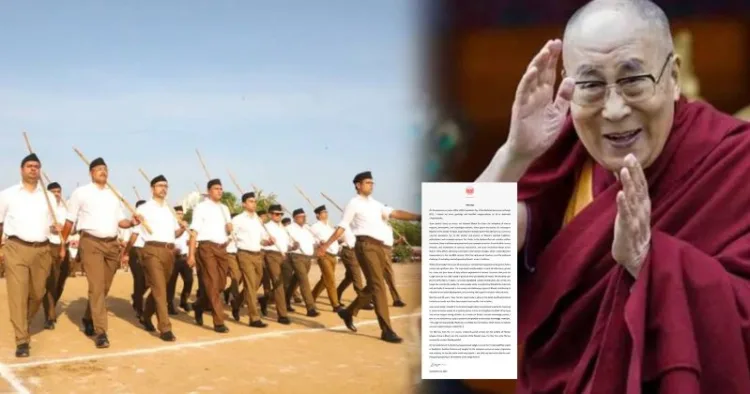 Dalai Lama sends special message to RSS on its centenary celebrations