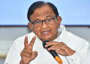 Congress Leader and Former Union Minister P. Chidambaram