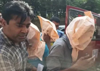 Arrested accused in the gangrape case