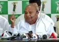 Former Prime Minister H.D. Deve Gowda