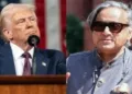 US President Donald Trump and Member of Parliament Shashi Tharoor