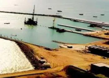 The Port of Pasni n Balochistan province of Pakistan