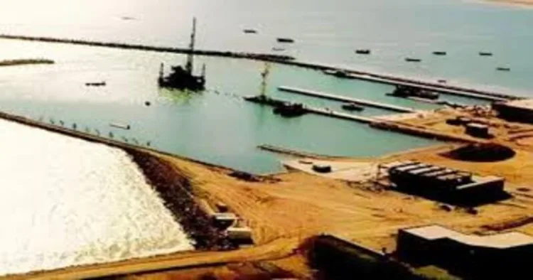 The Port of Pasni n Balochistan province of Pakistan
