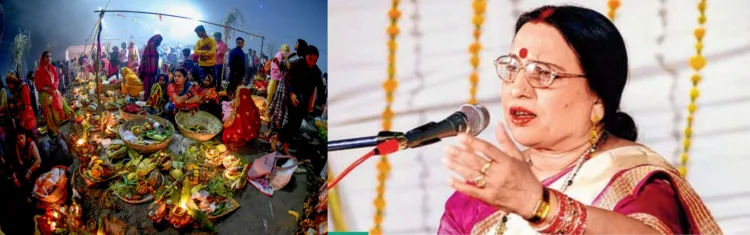 Chhath Puja and songs by late Bihar Kokila Sharda Sinha are inseparable