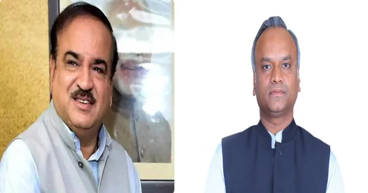 (Left) BJP Leader Anant Kumar (Right) Congress leader Priyank Kharge