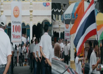 Hindu Swayamsevak Sangh took out Path Sanchalan in Bangkok to mark centenary celebrations of RSS