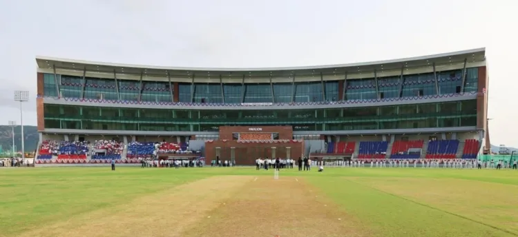 International cricket stadium Rajgir, image courtesy X