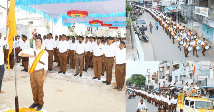 RSS at 100 in Korutla Town