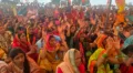 A representative image- Locals at the Ghar Wapsi ceremony held at Sarangarh