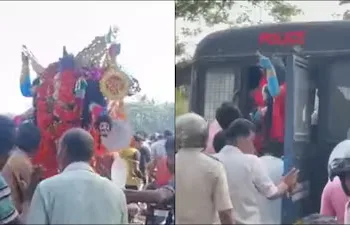 The desecration of a Kali idol in Kakdwip sparked a massive political storm. (Photo: X)