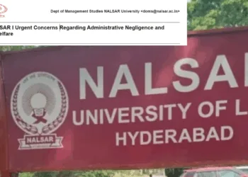 Telangana: After student death, NALSAR faces storm over viral letter accusing top officials of mismanagement