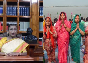 President Droupadi Murmu extends Chhath greetings