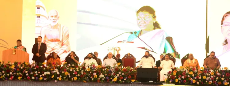 Sree Narayana Guru’s message of unity reminds us that all human beings share same divine essence: Droupadi Murmu