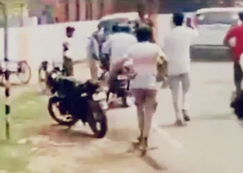 screengrab of the viral video