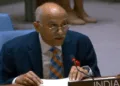 India’s Permanent Representative to the UN, Parvathaneni Harish