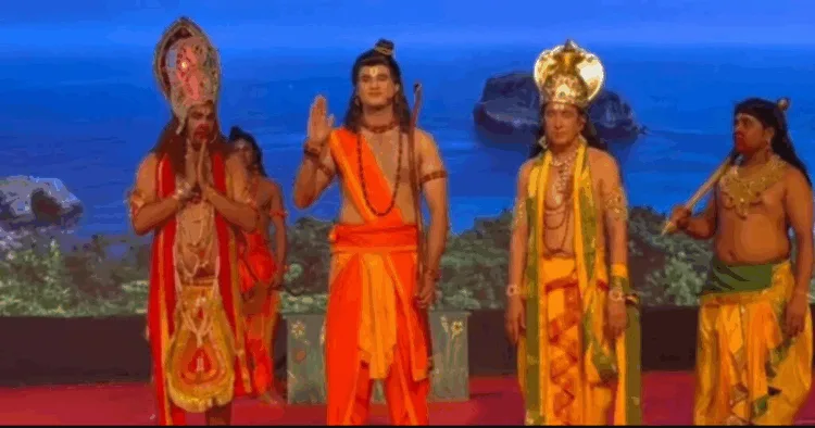 Charaters at Ayodhya Ram Leela