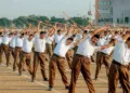 Karyakartas of the Rashtriya Swayamsevak sangh