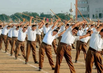 Karyakartas of the Rashtriya Swayamsevak sangh