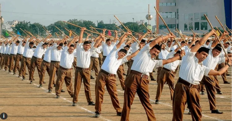 Karyakartas of the Rashtriya Swayamsevak sangh