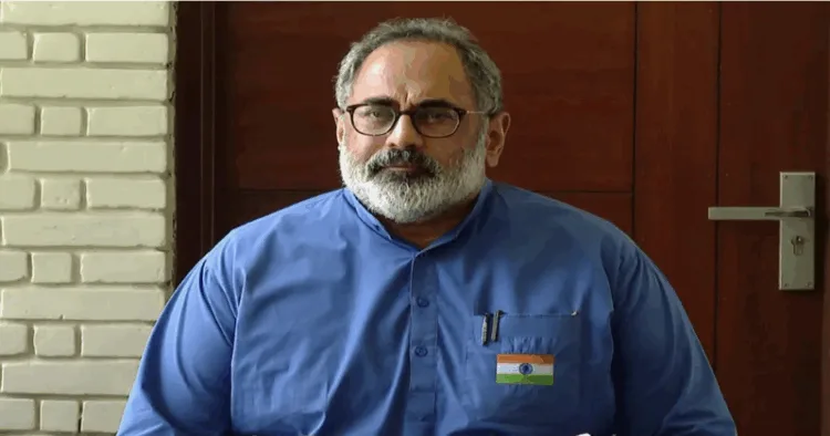 Kerala Bharatiya Janata Party President Rajeev Chandrasekhar