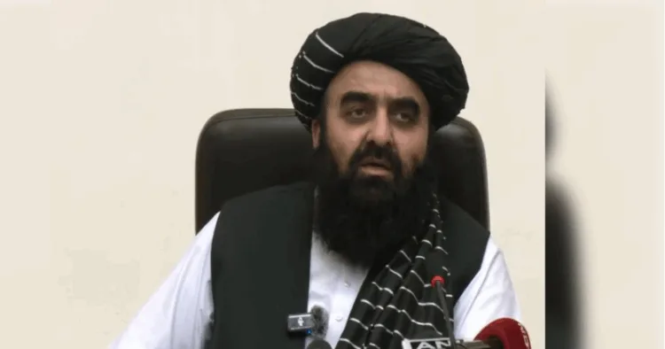 Afghanistan, Foreign Minister Mawlawi Amir Khan Muttaqi