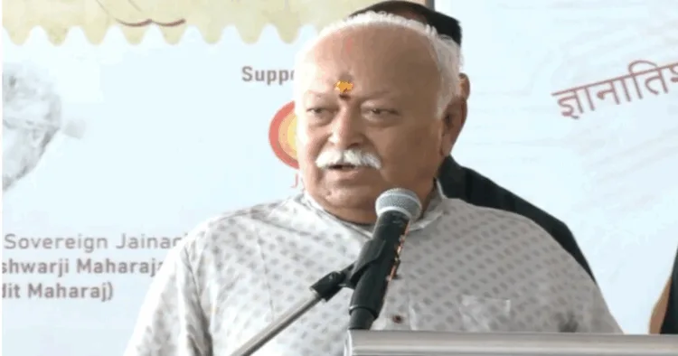 RSS Sarsanghchalak Dr Mohan Bhagwat