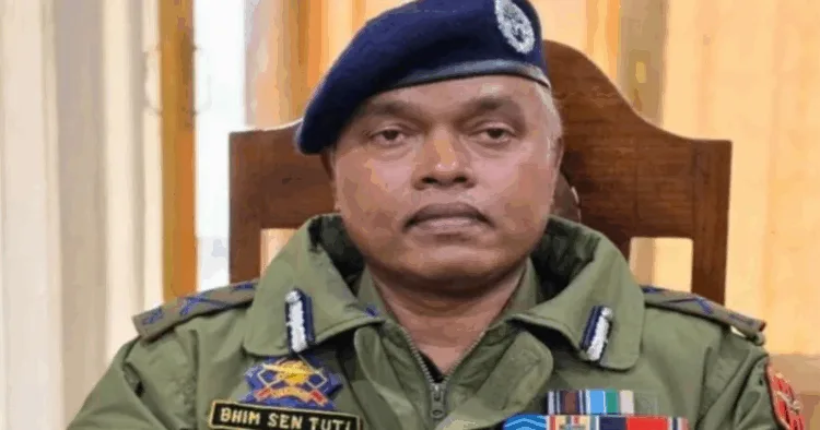 Bhim Sen Tuti, Inspector General of Police, Jammu