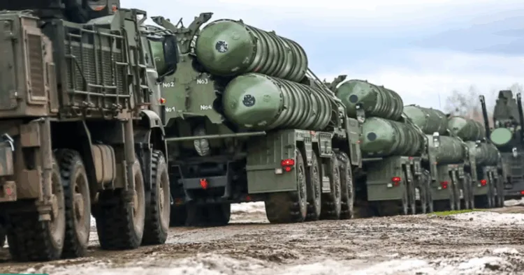 S-400 Sudarshan Chakra air defence systems