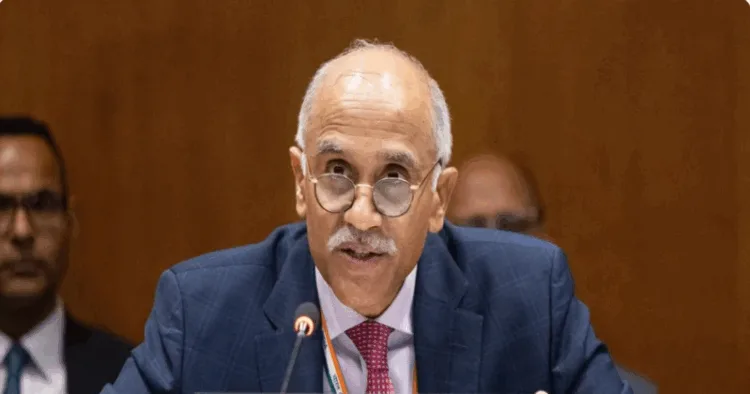India's Permanent Representative to the United Nations, Parvathaneni Harish