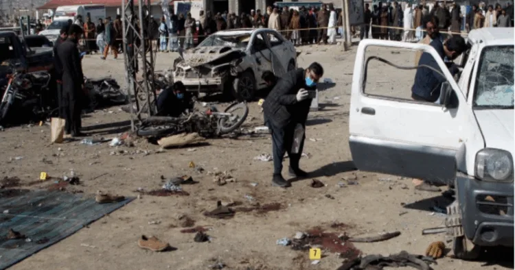 Ten security personnel injured in IED blast in Baloch