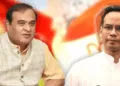 (Left) Assam CM Himata Biswa Sarma (Right) Congress leader Gaurav Gogoi