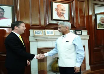 US Ambassador designate to India Sergio Gor and EAM Dr. Jaishankar