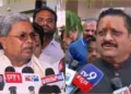 (Left) Chief Minister Siddaramaiah (Right) BJP Leader Yatnal