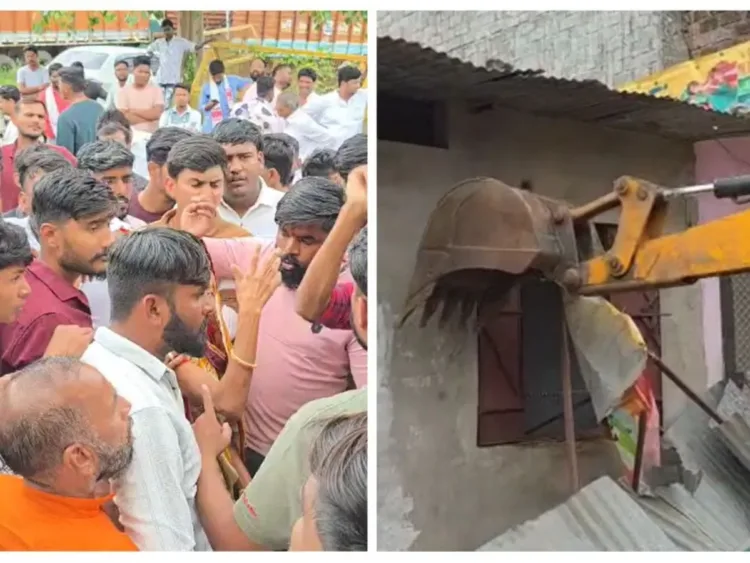 Woman found hanging in house after marrying a Muslim man; Police acts with bulldozer action in Ujjain, MP