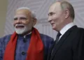 Prime Minister Narendra Modi and Russian President Vladimir Putin