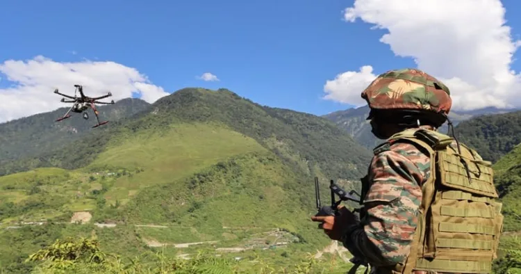 Indian Army conducts Exercise DRONE KAVACH in Arunachal Pradesh