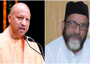 Uttar Pradesh CM Yogi Adityanath (Left) and Bareilly violence mastermind Maulana Tauqeer Raza Khan (Right)